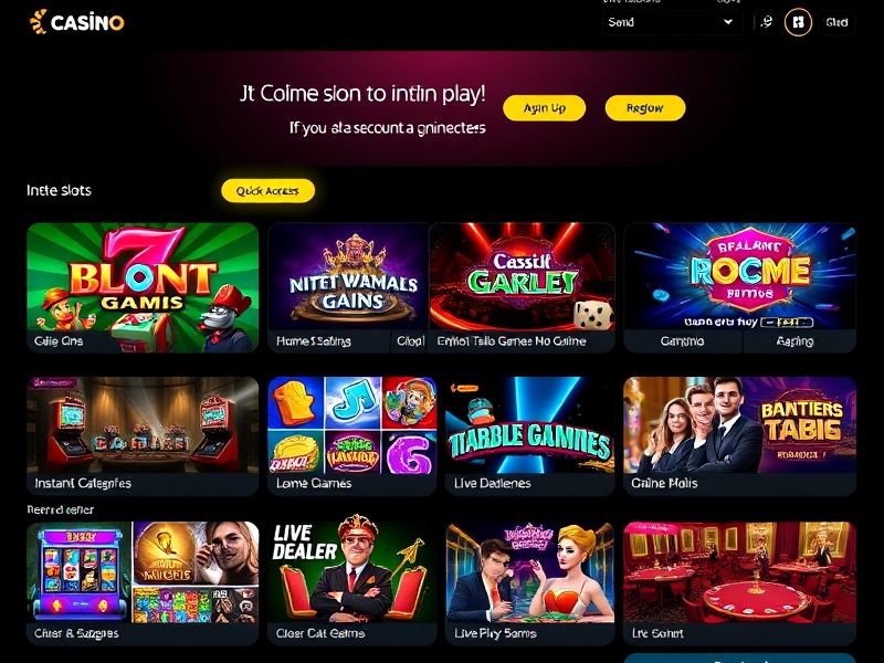 Discover top-rated 'online casino no sign up' platforms with instant access to real money games and free play options. Find no registration bonuses, live dealers, and trusted casino guides here.